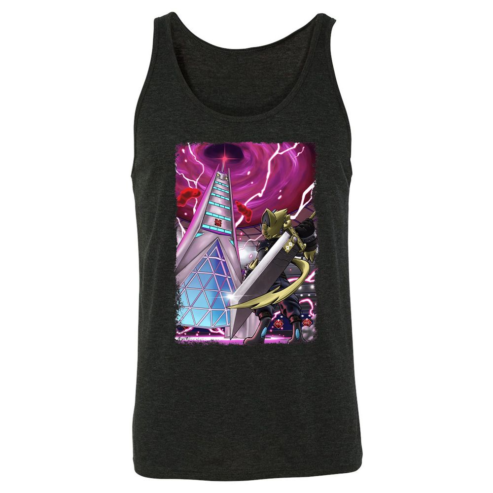 Unisex Jersey Tank - NY9YQ6MV - Charcoal Black Triblend - 5