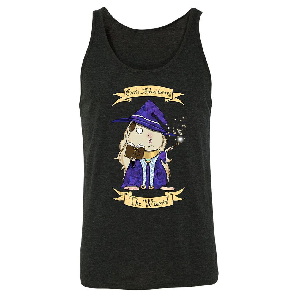 Unisex Jersey Tank - 5BQUAK44 - Charcoal Black Triblend - 5