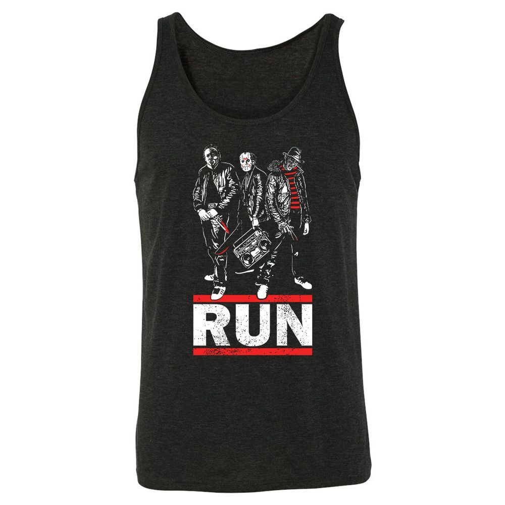 Unisex Jersey Tank - 63KPBDR2 - Charcoal Black Triblend - 5