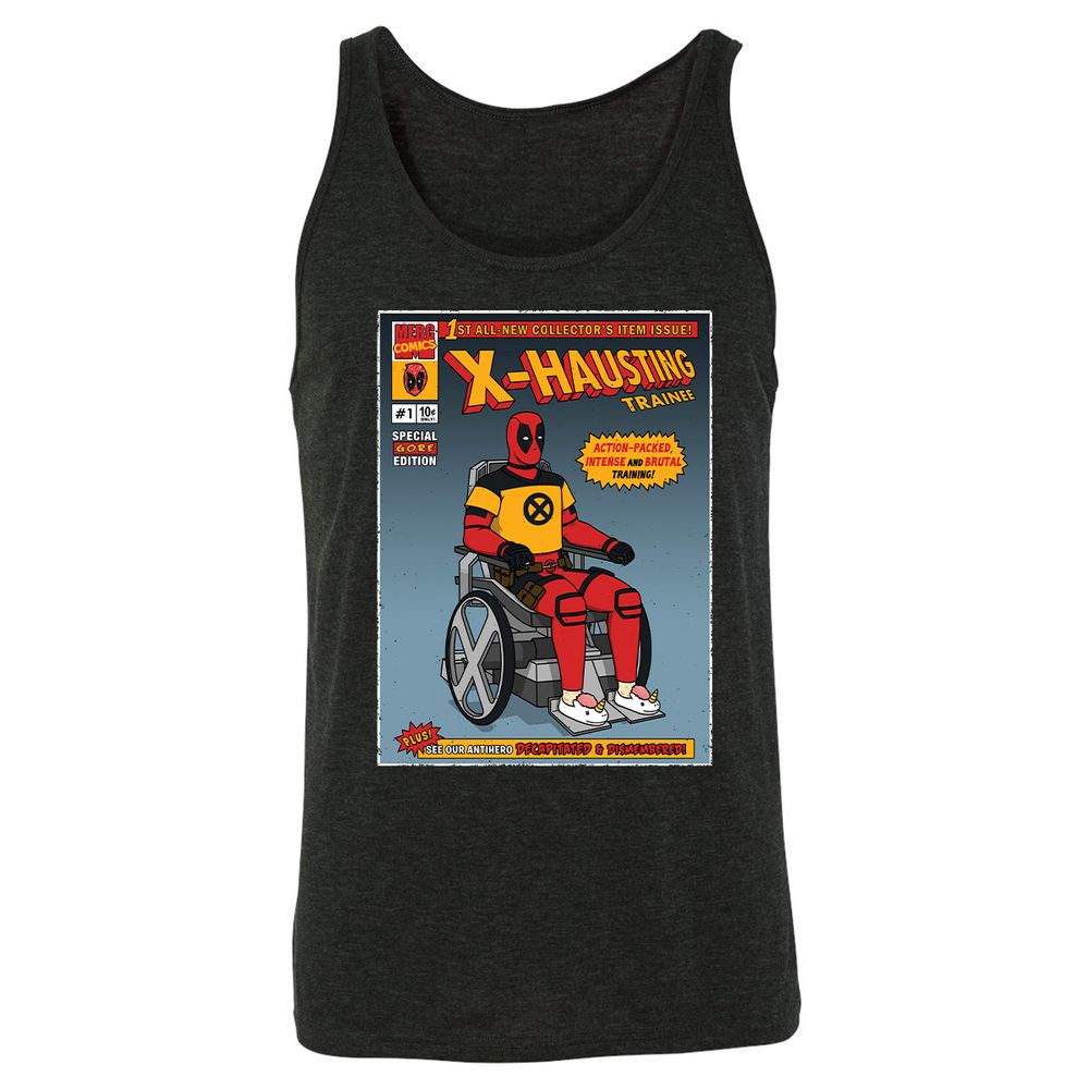 Unisex Jersey Tank - 3CUKKGWE - Charcoal Black Triblend - 5