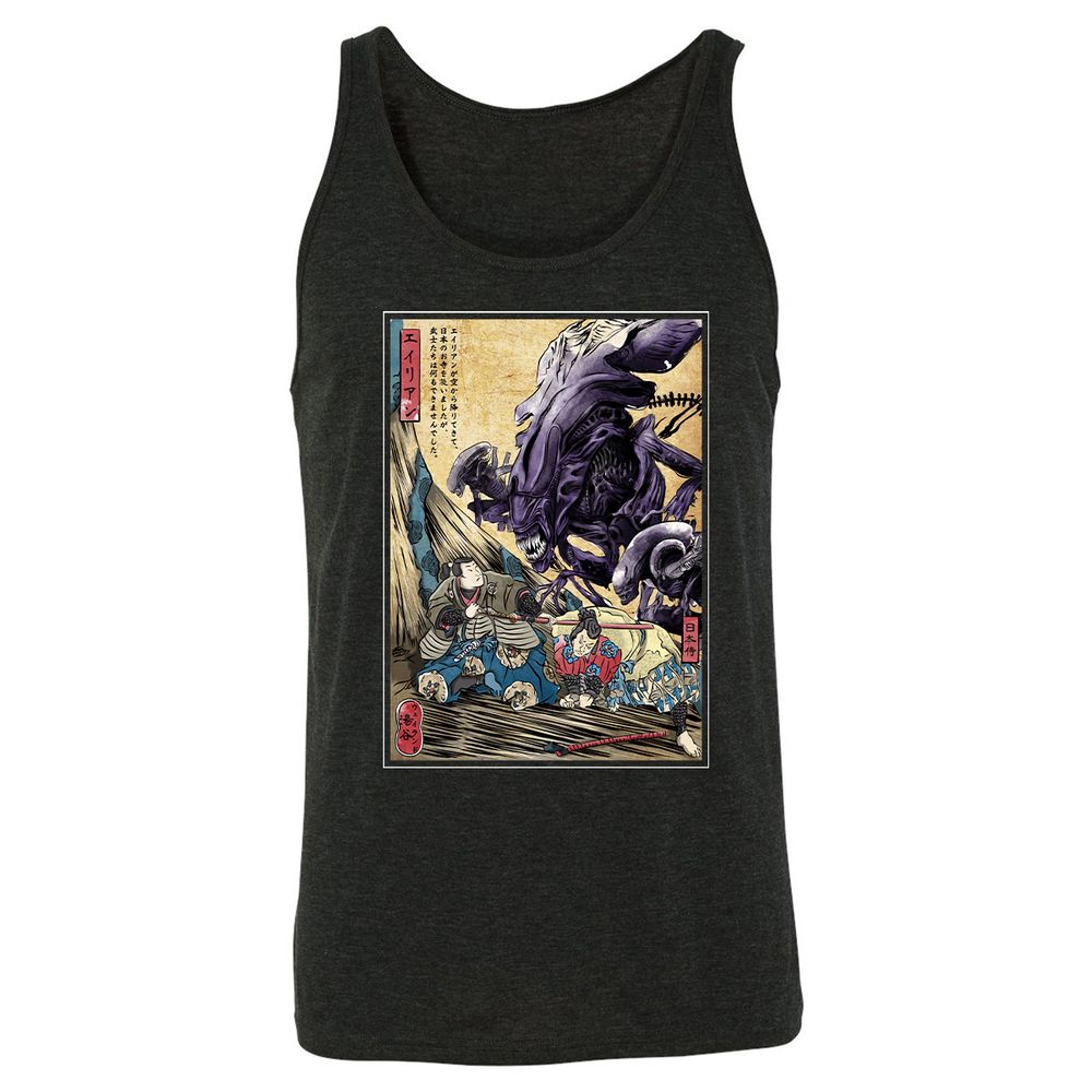 Unisex Jersey Tank - ECN49UVC - Charcoal Black Triblend - 5
