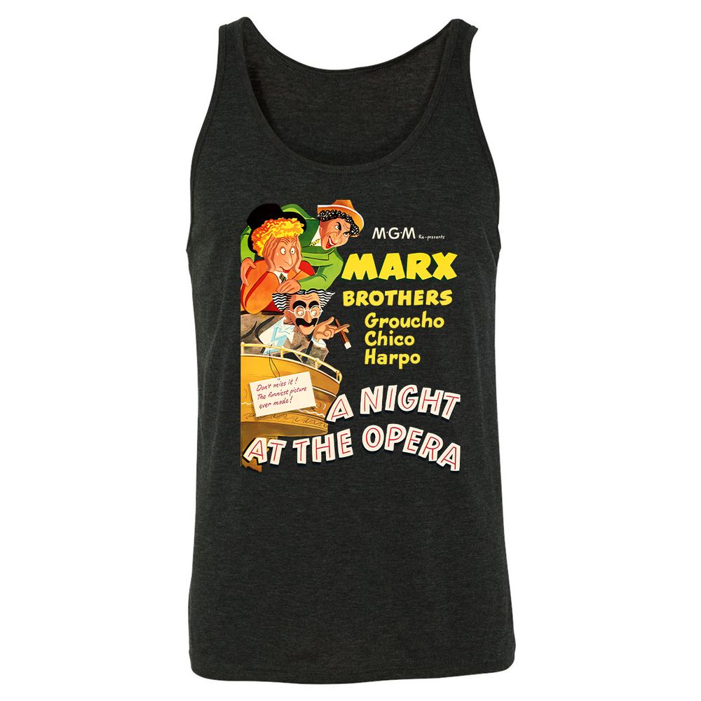 Unisex Jersey Tank - 67GGSFUV - Charcoal Black Triblend - 5
