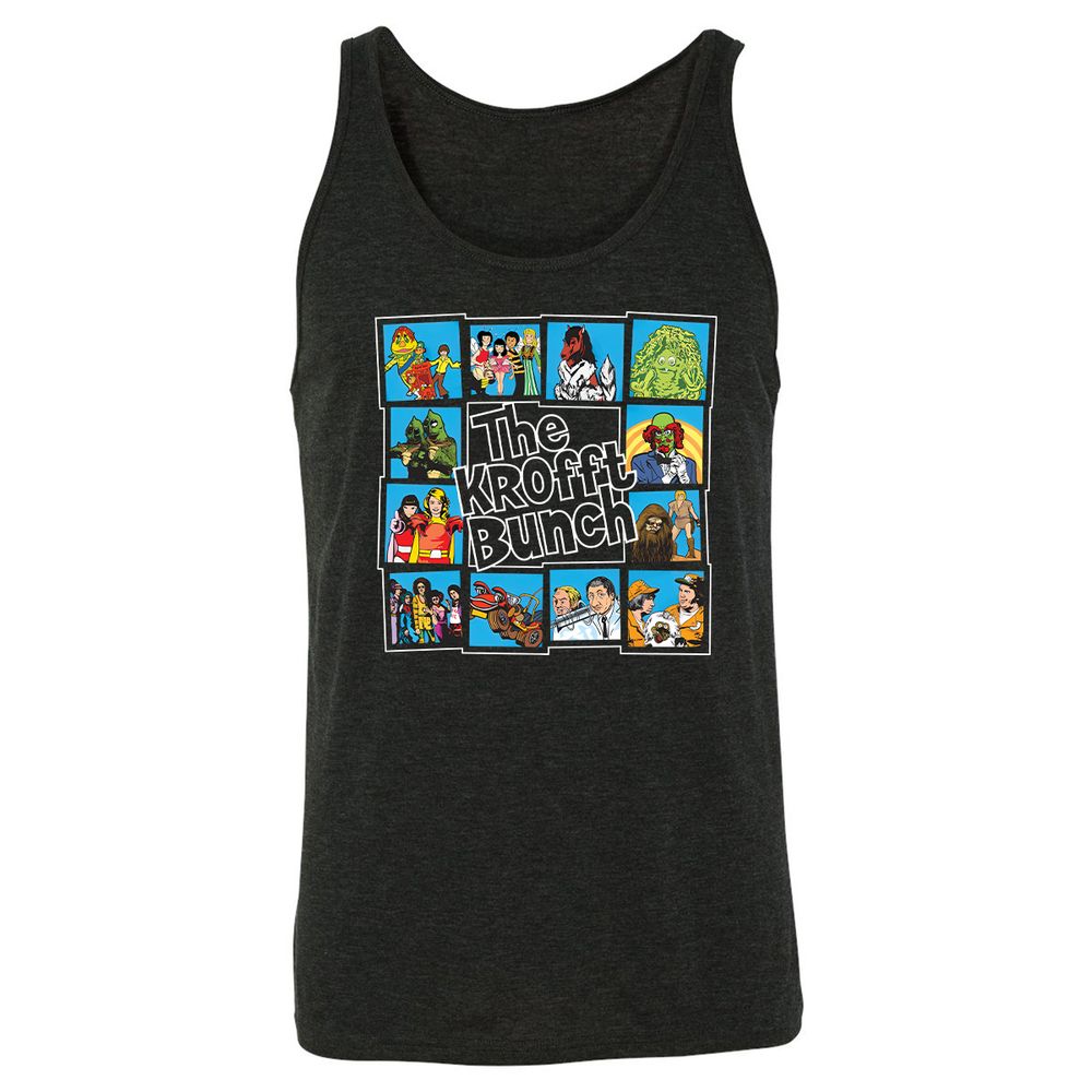 Unisex Jersey Tank - 6QW3YAE8 - Charcoal Black Triblend - 5
