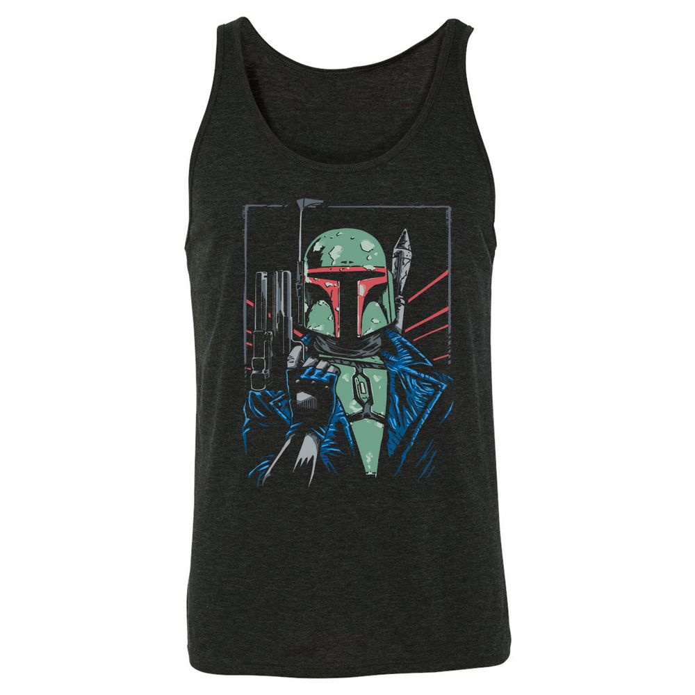 Unisex Jersey Tank - WXEN6AP1 - Charcoal Black Triblend - 5