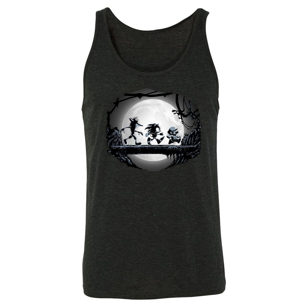 Unisex Jersey Tank - TK734FD7 - Charcoal Black Triblend - 5
