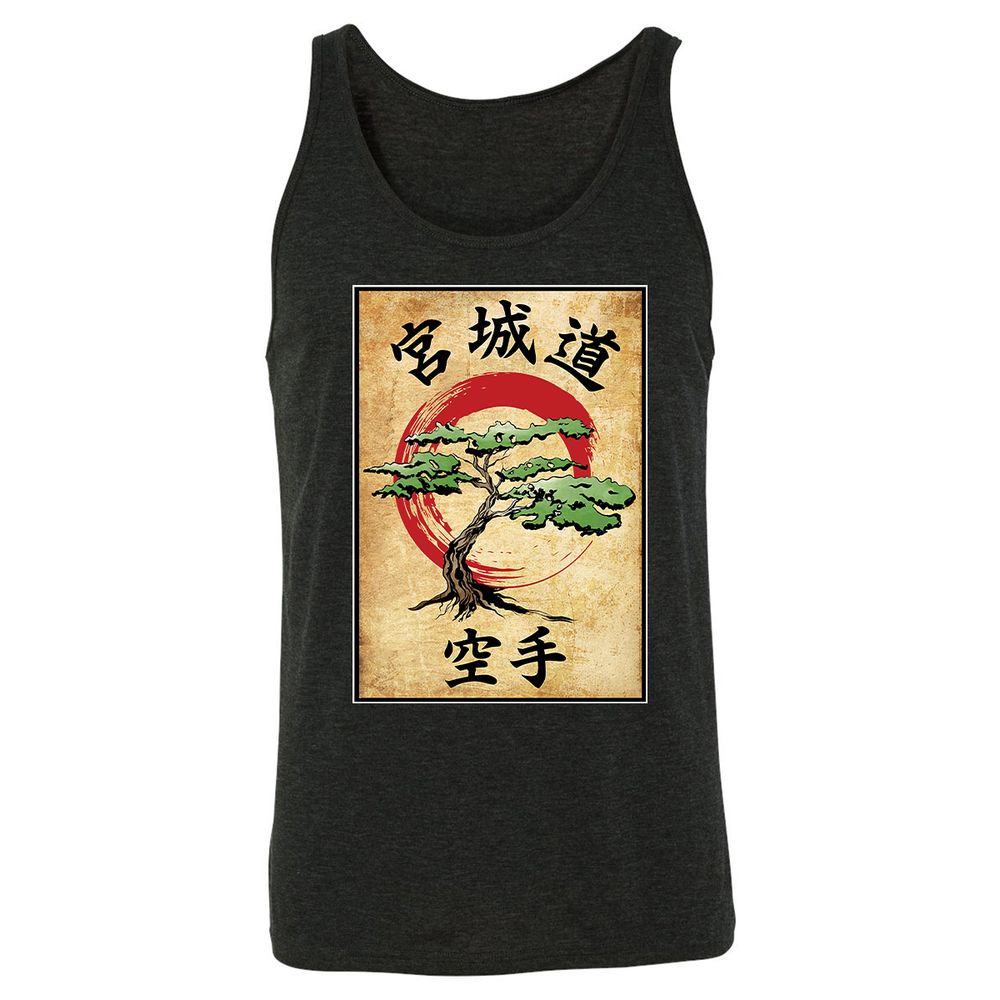 Unisex Jersey Tank - MTFEU6QB - Charcoal Black Triblend - 5