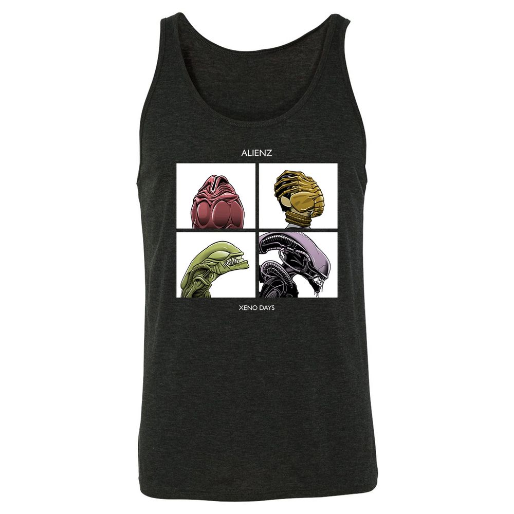 Unisex Jersey Tank - YTU8F5ER - Charcoal Black Triblend - 5