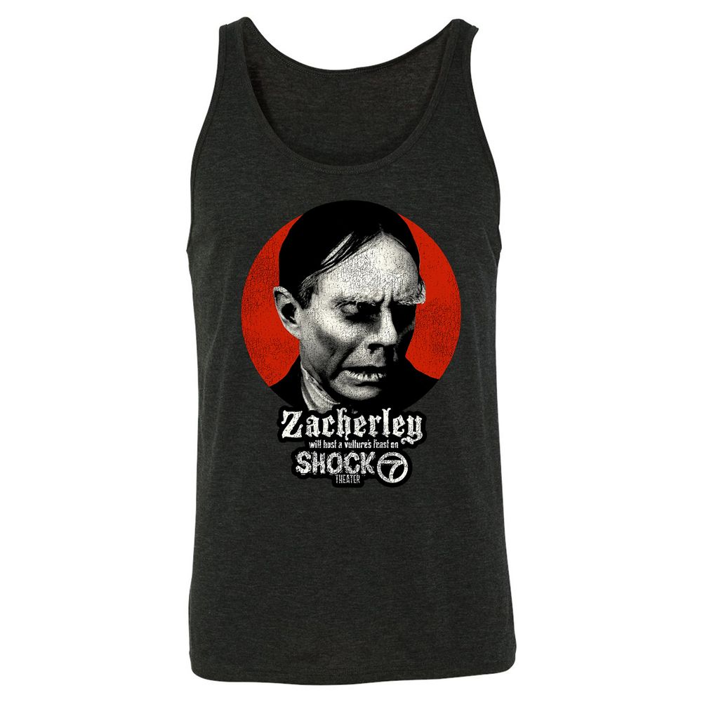 Unisex Jersey Tank - AQGEGVYE - Charcoal Black Triblend - 5