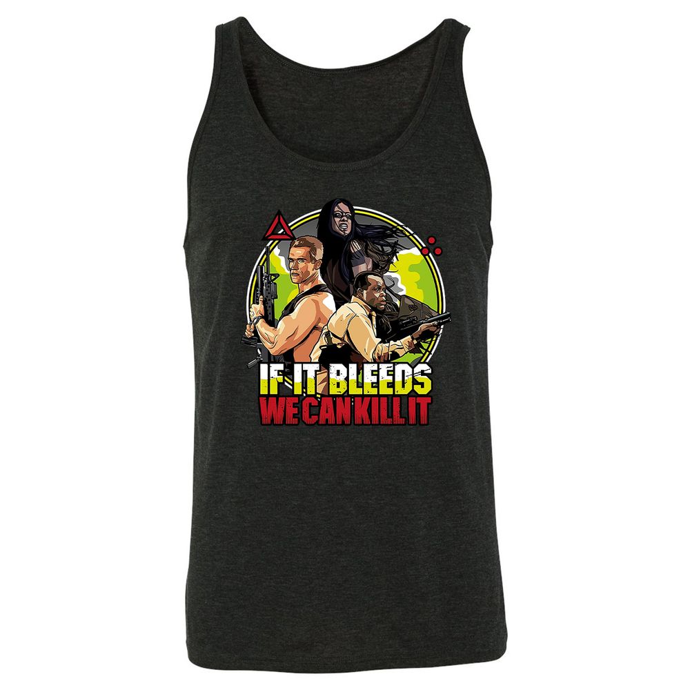 Unisex Jersey Tank - PZAV1TKF - Charcoal Black Triblend - 5