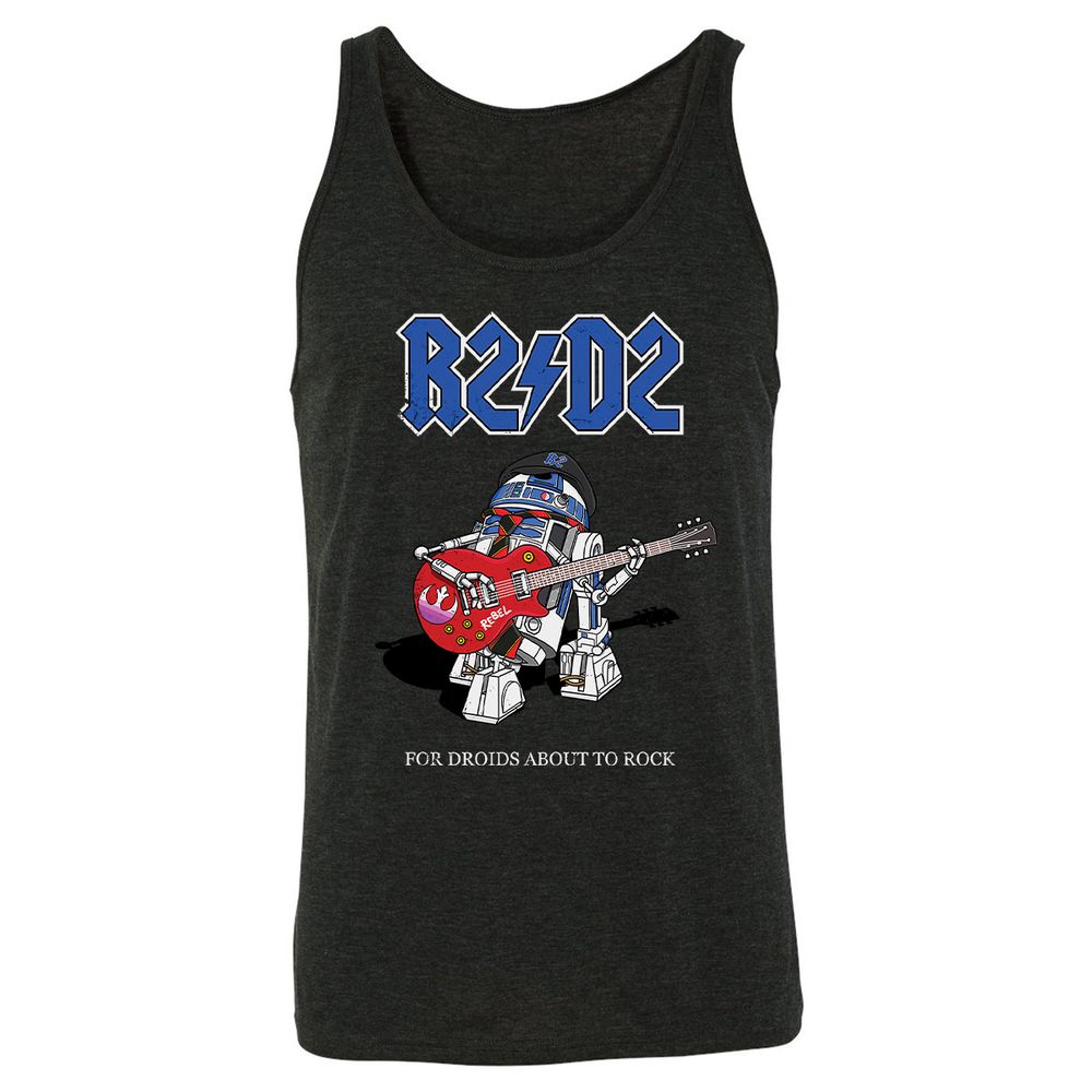 Unisex Jersey Tank - 2EB4YVPK - Charcoal Black Triblend - 5