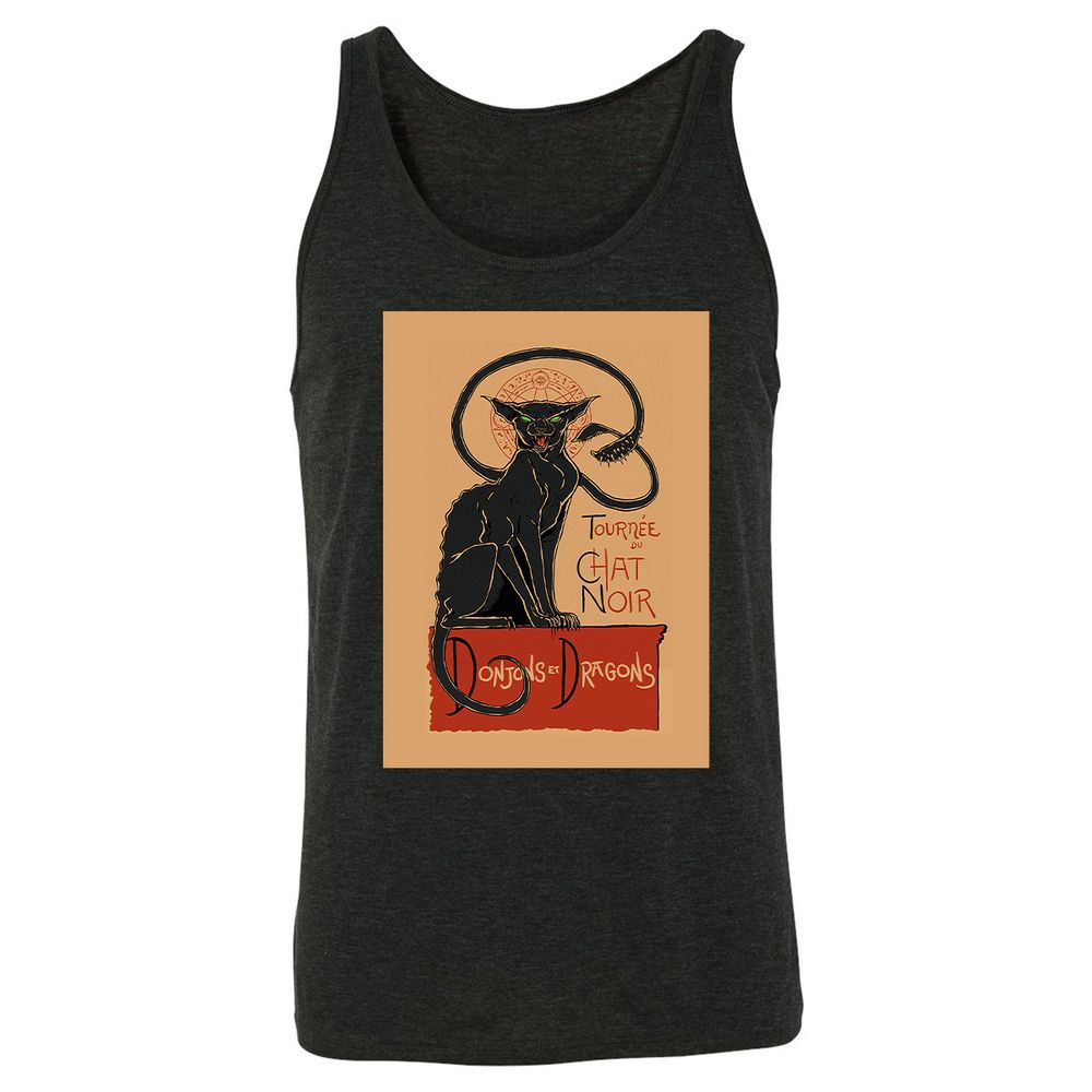 Unisex Jersey Tank - WV25UKDH - Charcoal Black Triblend - 5
