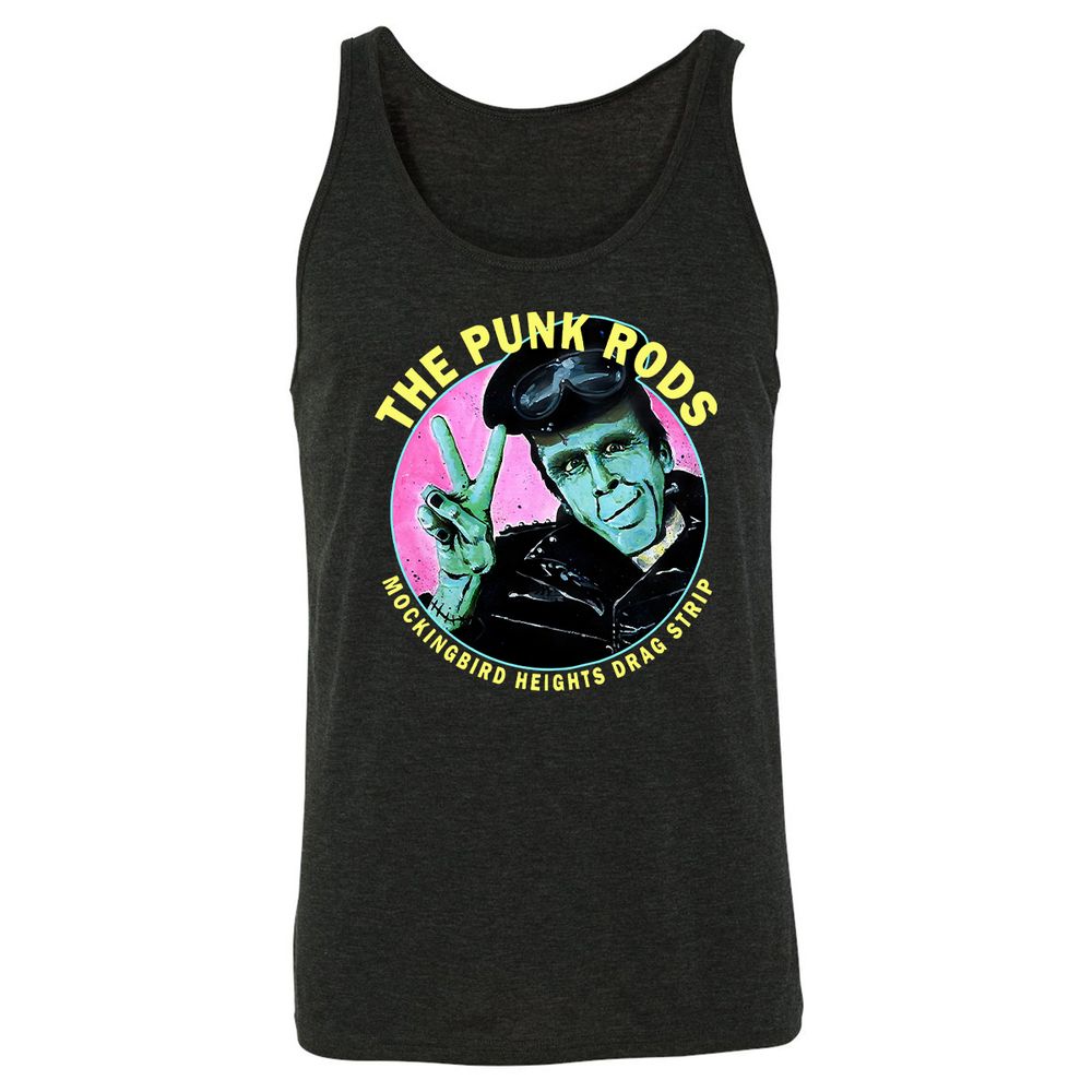 Unisex Jersey Tank - HYTMQBPH - Charcoal Black Triblend - 5