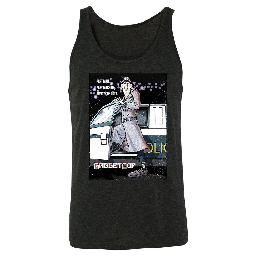 Unisex Jersey Tank - RKYPPQCK - Charcoal Black Triblend - 5
