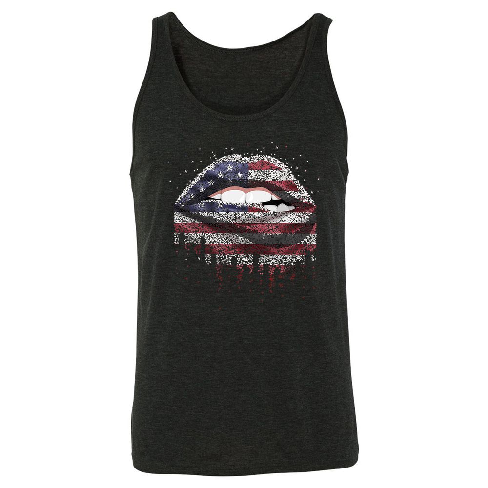 Unisex Jersey Tank - BRSY7JJC - Charcoal Black Triblend - 5