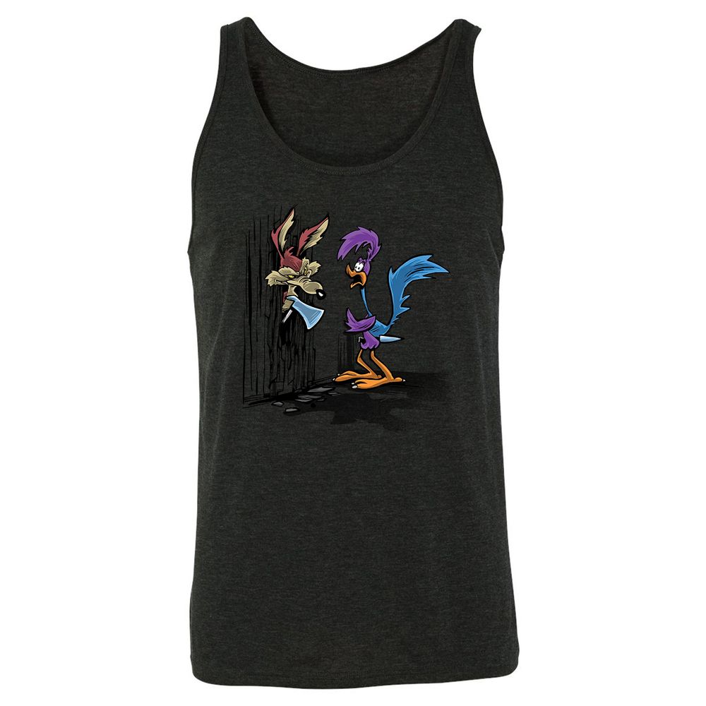 Unisex Jersey Tank - PTBSGP6Y - Charcoal Black Triblend - 5