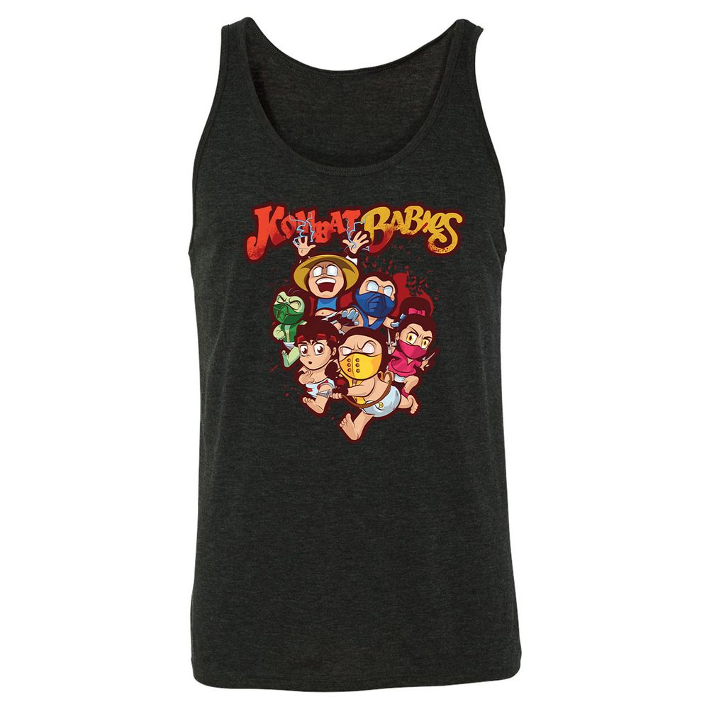 Unisex Jersey Tank - RHC8UCP4 - Charcoal Black Triblend - 5