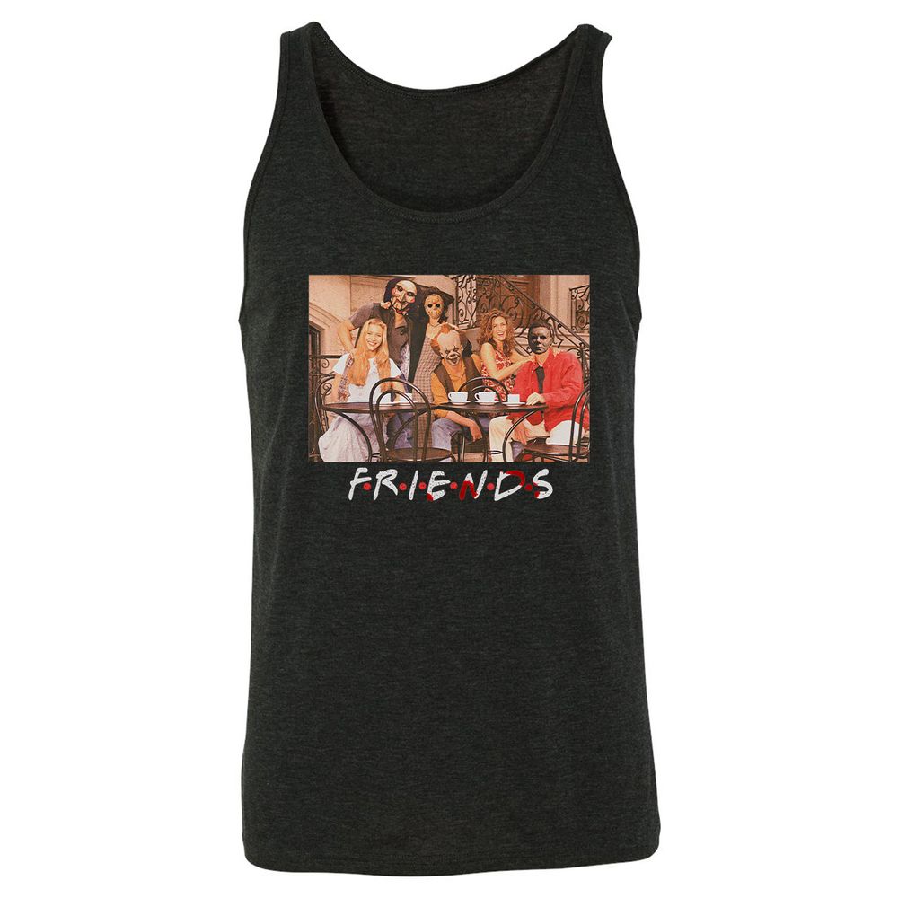 Unisex Jersey Tank - HMNNY6C2 - Charcoal Black Triblend - 5