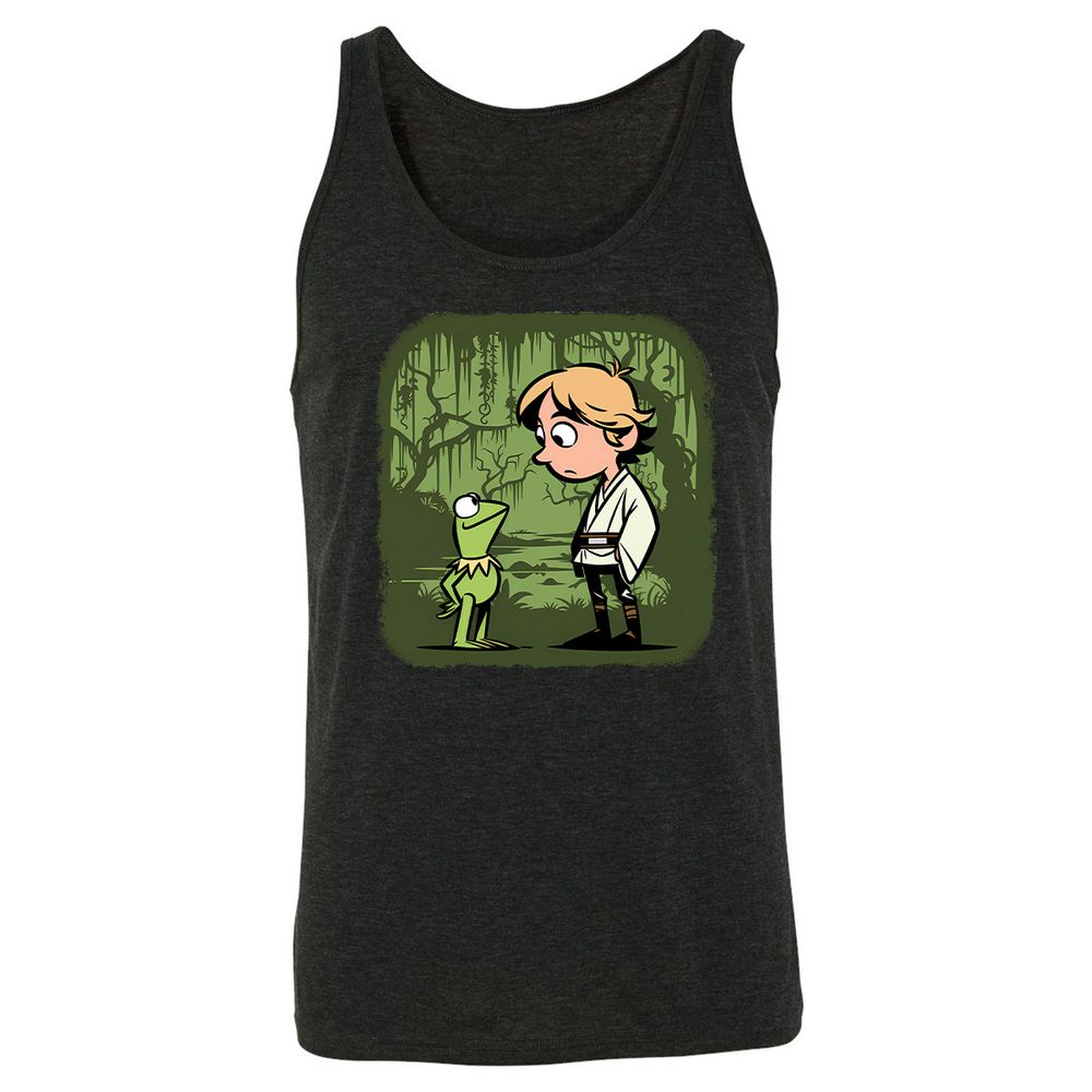 Unisex Jersey Tank - SXWHRX9Y - Charcoal Black Triblend - 5