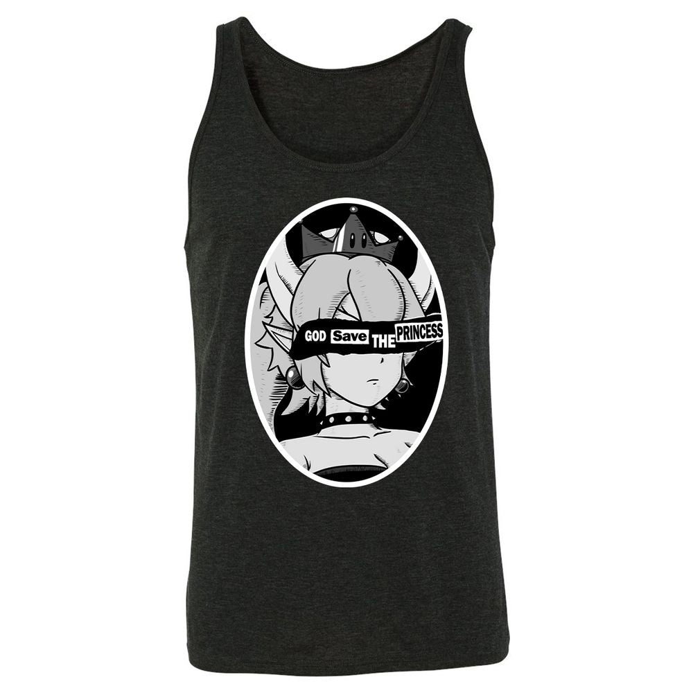 Unisex Jersey Tank - XSW6UTF9 - Charcoal Black Triblend - 5