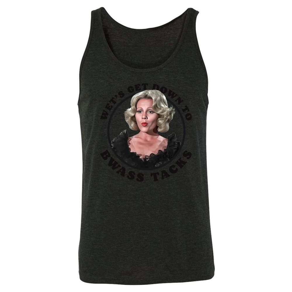 Unisex Jersey Tank - W749X9K6 - Charcoal Black Triblend - 5