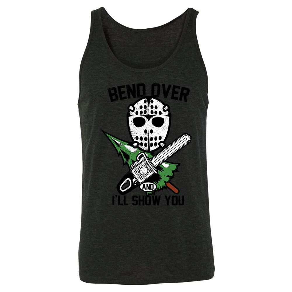 Unisex Jersey Tank - VAXLK7TB - Charcoal Black Triblend - 5