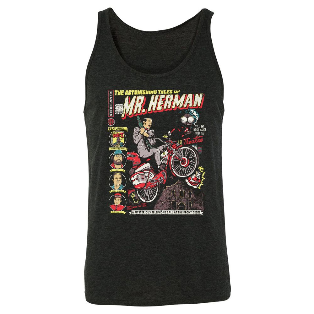 Unisex Jersey Tank - MYEMVLGU - Charcoal Black Triblend - 5
