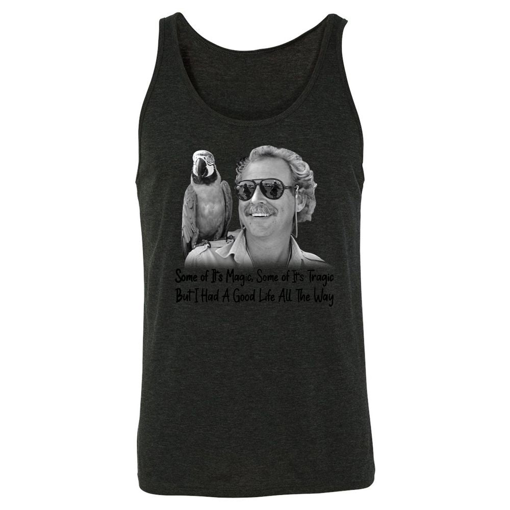 Unisex Jersey Tank - VRME4WHF - Charcoal Black Triblend - 5