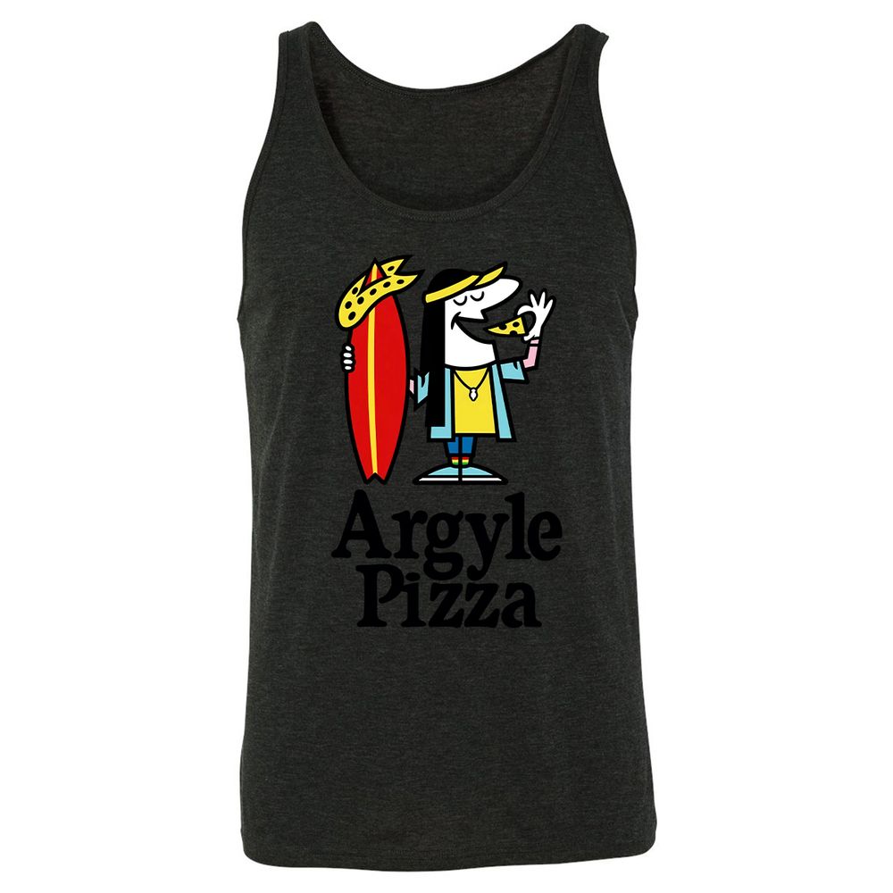 Unisex Jersey Tank - 2J88MEYD - Charcoal Black Triblend - 5
