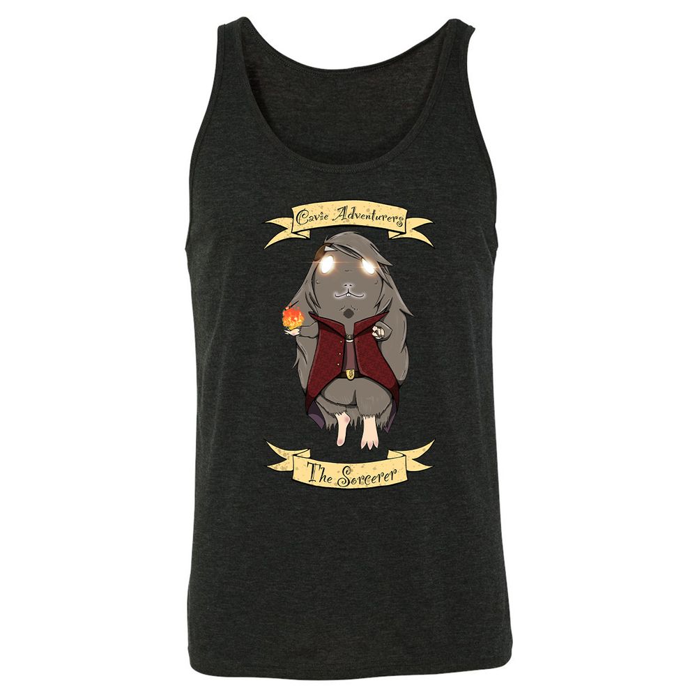 Unisex Jersey Tank - RF6HUEZL - Charcoal Black Triblend - 5