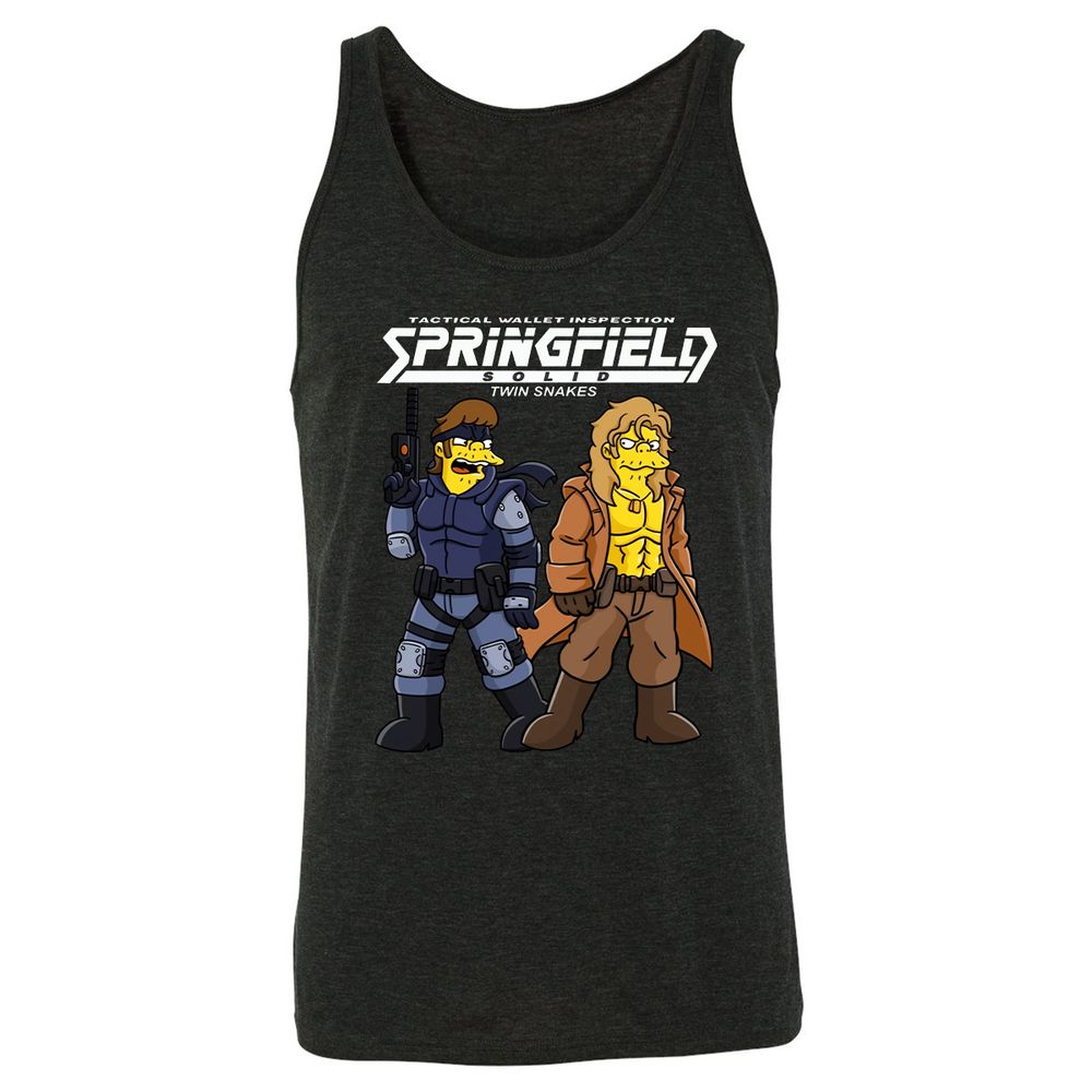 Unisex Jersey Tank - AZVMV4PM - Charcoal Black Triblend - 5