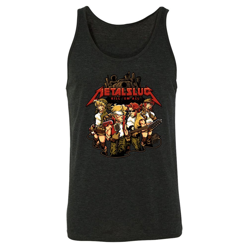 Unisex Jersey Tank - HRRZ4QGD - Charcoal Black Triblend - 5