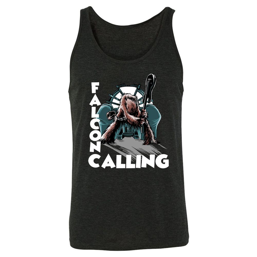 Unisex Jersey Tank - L98873K1 - Charcoal Black Triblend - 5