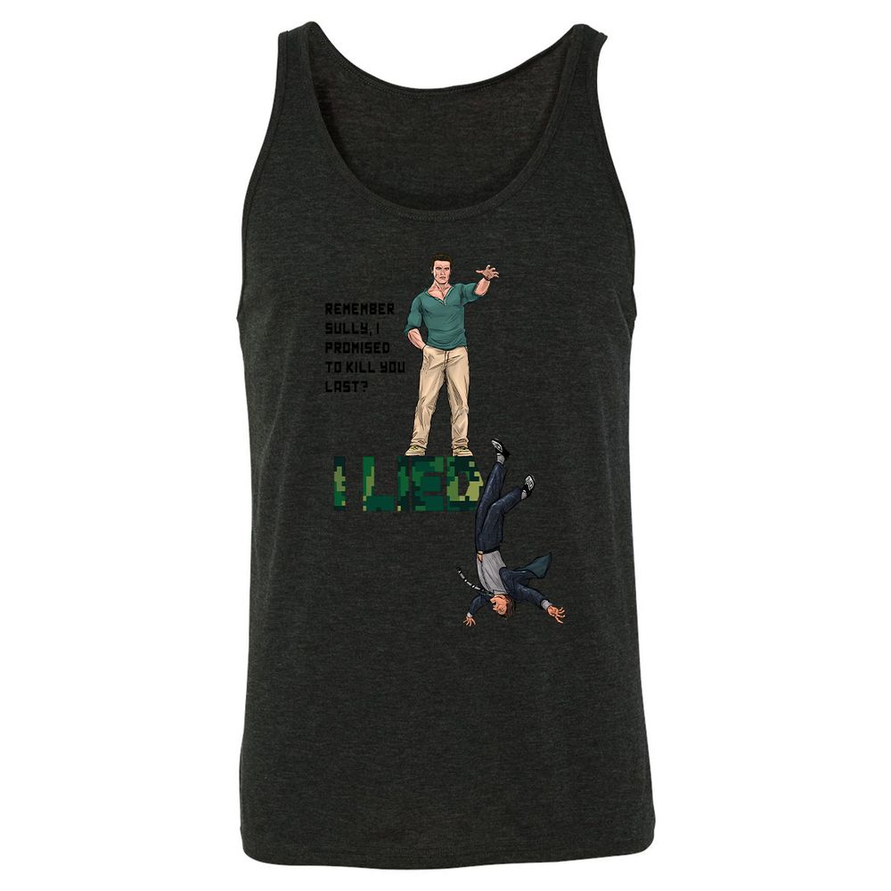 Unisex Jersey Tank - 51R8WTBH - Charcoal Black Triblend - 5