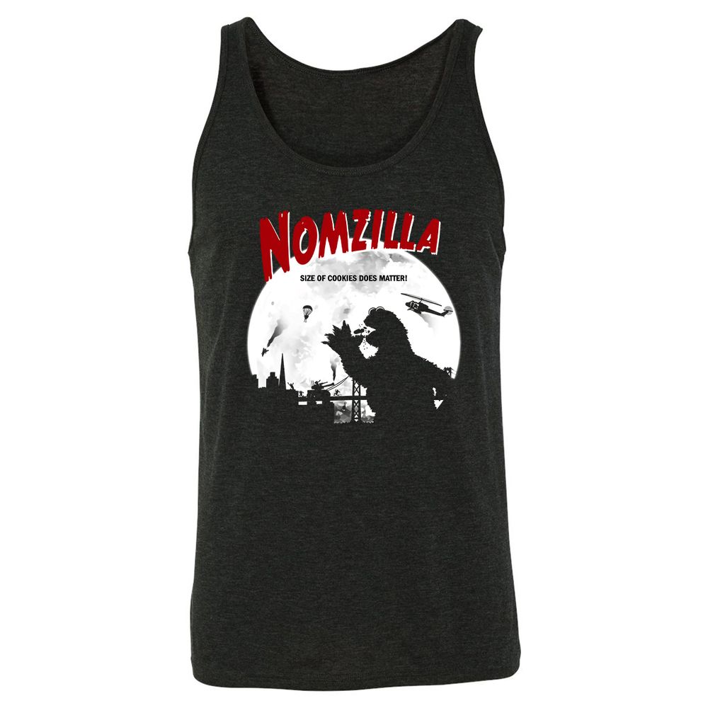 Unisex Jersey Tank - MFKFXCWY - Charcoal Black Triblend - 5