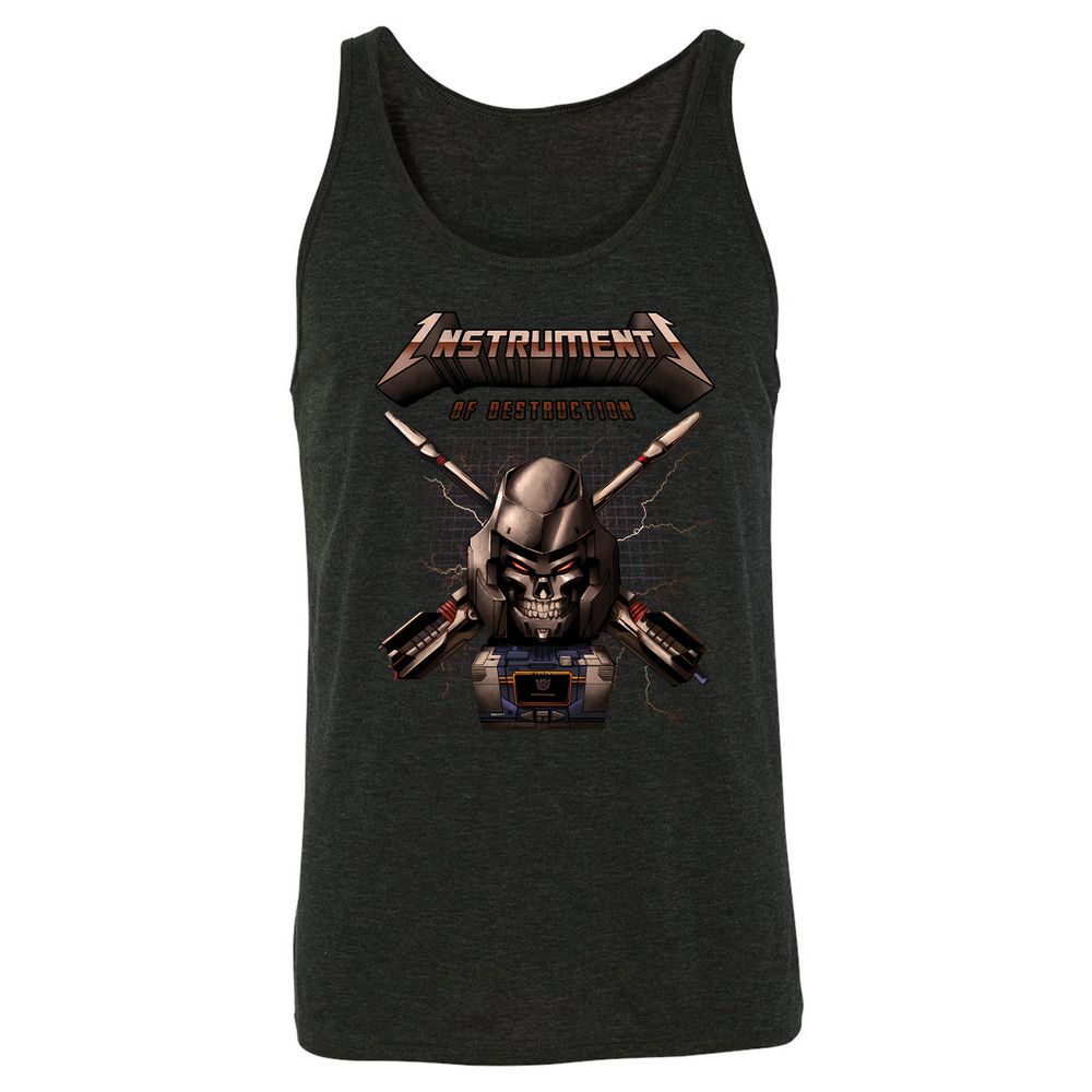 Unisex Jersey Tank - E5VEJEJQ - Charcoal Black Triblend - 5