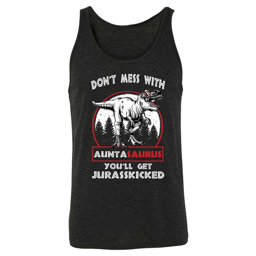 Unisex Jersey Tank - QJD2NX4T - Charcoal Black Triblend - 5