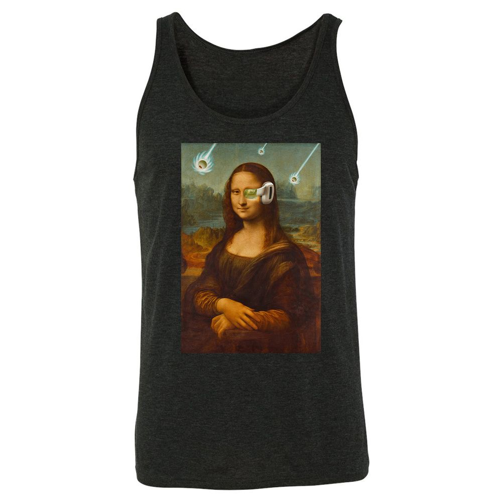 Unisex Jersey Tank - YE7X3DTK - Charcoal Black Triblend - 5