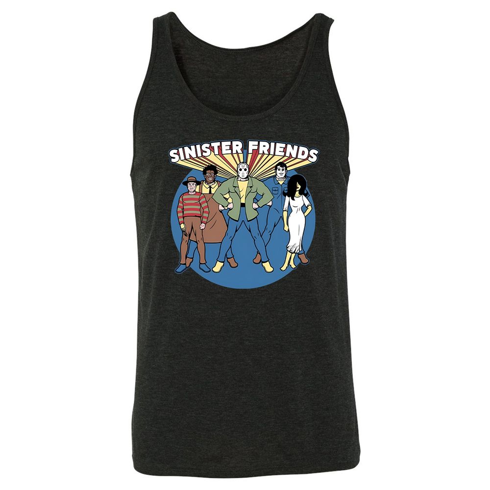 Unisex Jersey Tank - TMADYV23 - Charcoal Black Triblend - 5