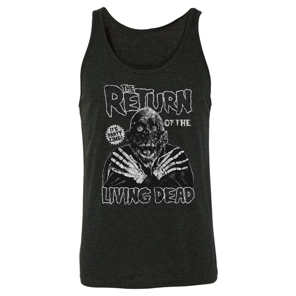 Unisex Jersey Tank - K4YUHNFV - Charcoal Black Triblend - 5