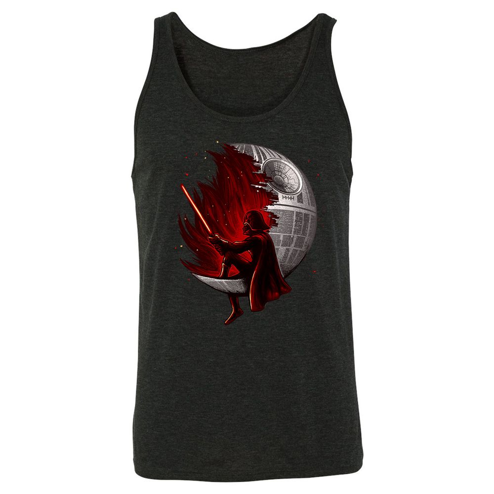 Unisex Jersey Tank - N59BQSGS - Charcoal Black Triblend - 5