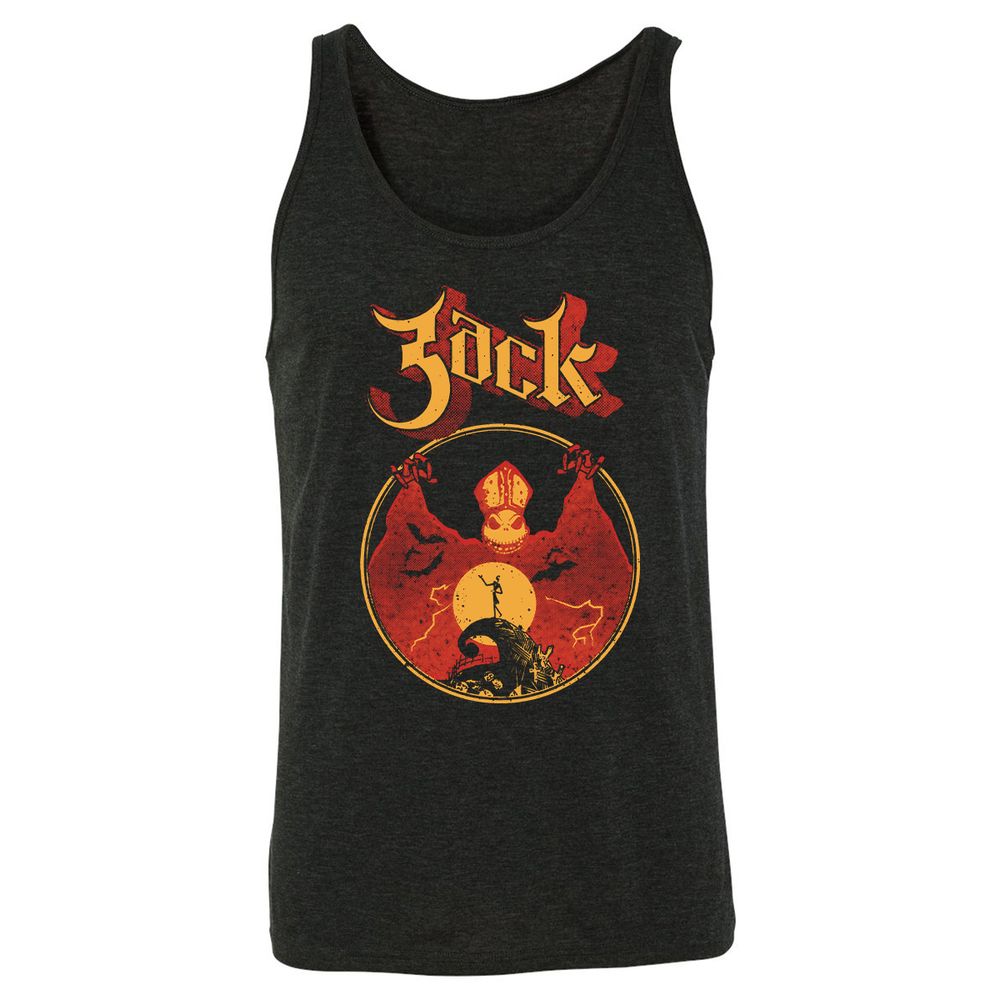 Unisex Jersey Tank - QAN19K4Y - Charcoal Black Triblend - 5
