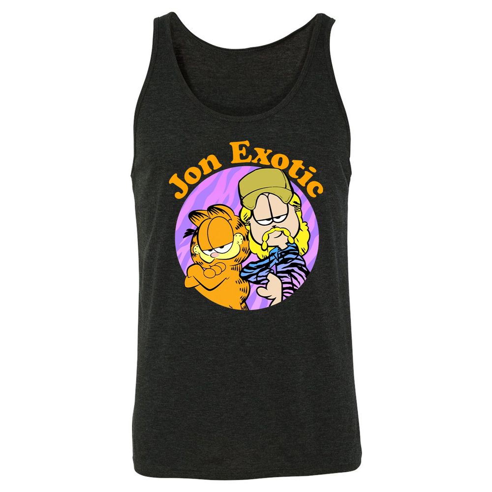 Unisex Jersey Tank - 5BU2418C - Charcoal Black Triblend - 5