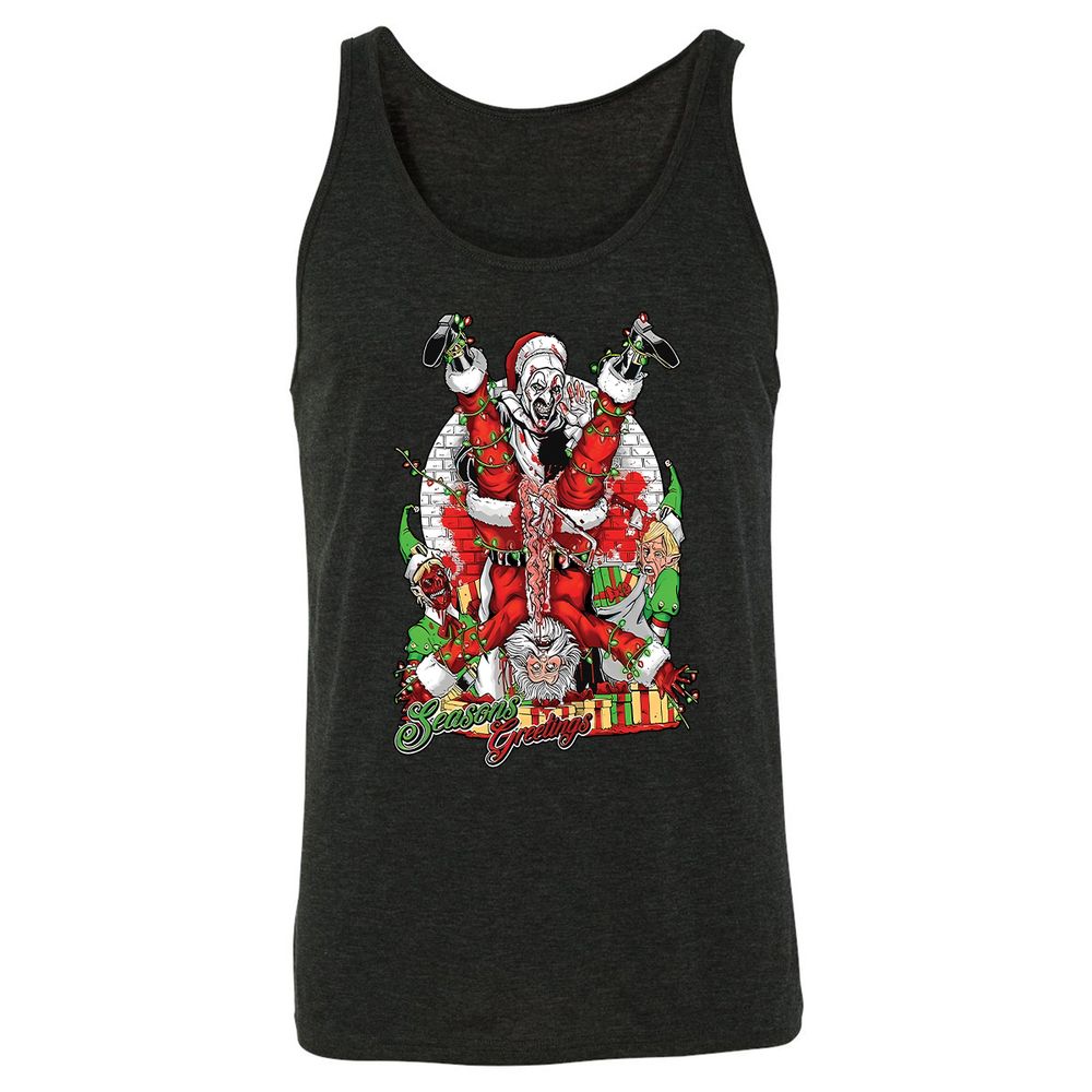 Seasons Greetings - Charcoal Black Triblend - 5