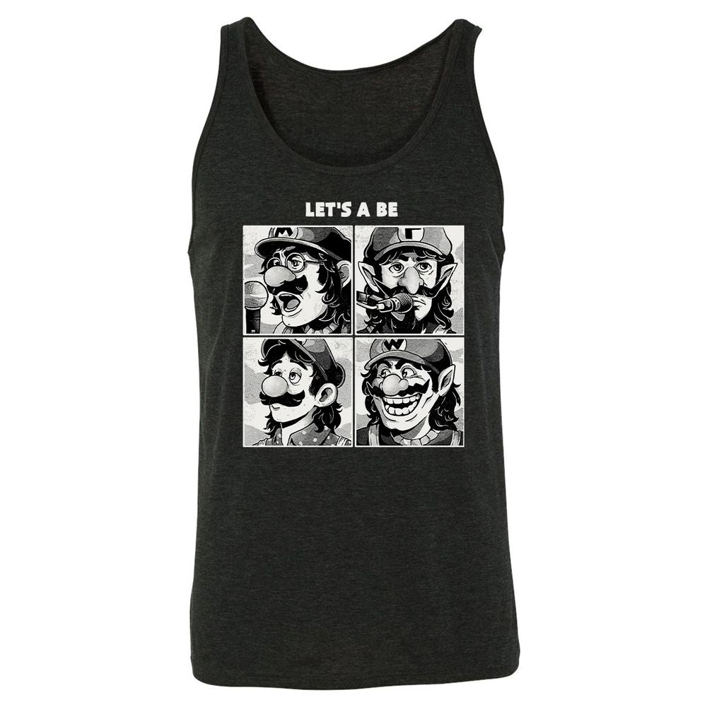 Unisex Jersey Tank - 3RKFF5QQ - Charcoal Black Triblend - 5