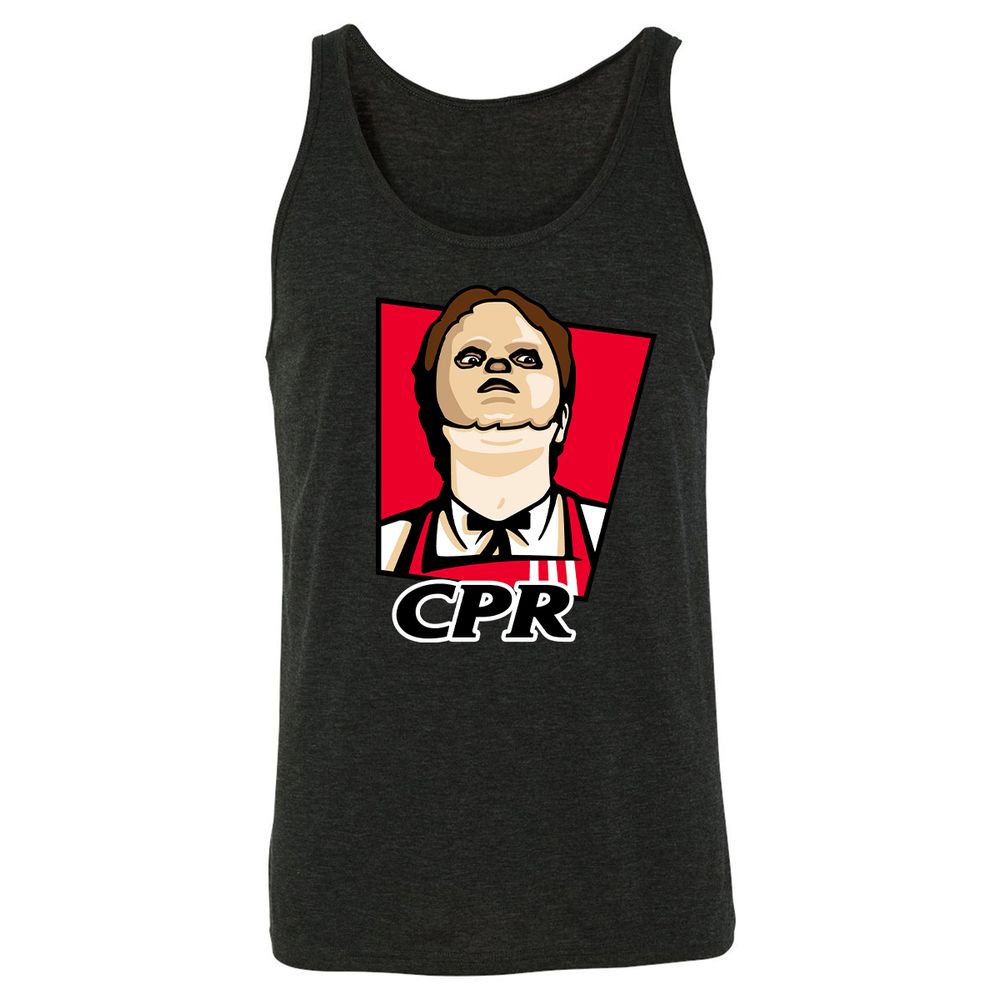 Unisex Jersey Tank - 5W37MUFC - Charcoal Black Triblend - 5