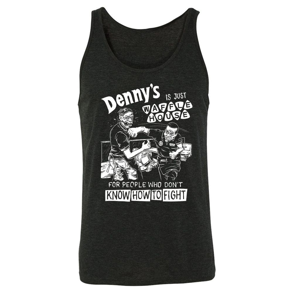 Unisex Jersey Tank - T9Y76B95 - Charcoal Black Triblend - 5