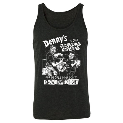 Unisex Jersey Tank - T9Y76B95 - Charcoal Black Triblend - 5