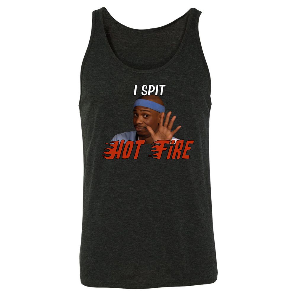 Unisex Jersey Tank - F95R7F6E - Charcoal Black Triblend - 5