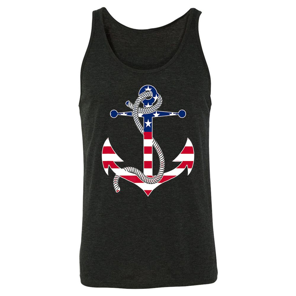 Unisex Jersey Tank - XT6NQG15 - Charcoal Black Triblend - 5