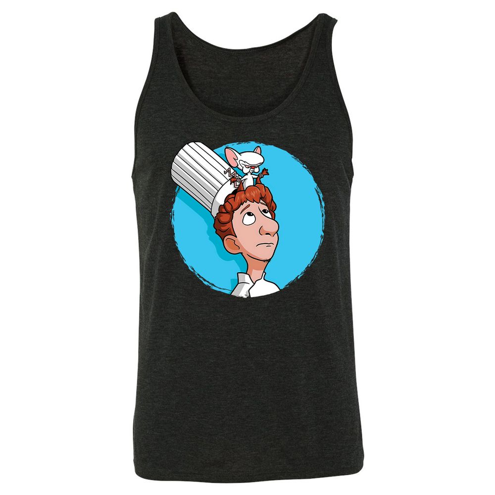 Unisex Jersey Tank - THQZPDLC - Charcoal Black Triblend - 5